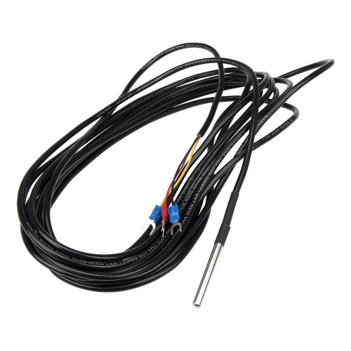 FTARP03 PT100 5*50mm polish rod probe 5m plastic cable waterproof temperature sensor