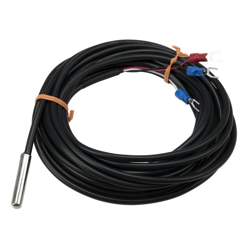 FTARP03 PT100 6*30mm polish rod probe 5m plastic cable waterproof temperature sensor