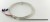 FTARP04 PT100 waterproof anticorrosive type A grade 2m FEP silver plated copper cable 3*100mm polish rod probe RTD temperature sensor