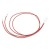 FTARP05 PT100 type A grade 4*30mm ceram polish rod probe 0.5m fibreglass braided cable RTD temperature sensor