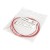 FTARP05 PT100 type A grade 4*30mm ceram polish rod probe 0.5m fibreglass braided cable RTD temperature sensor