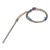 FTARP07 K type M8 screw thread 5*100mm probe 2m metal screening cable thermocouple temperature sensor