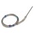FTARP07 K type M8 screw thread 5*100mm probe 2m metal screening cable thermocouple temperature sensor