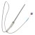 FTARP07 K type M8 screw thread 5*200mm probe 1m metal screening cable thermocouple temperature sensor