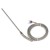 FTARP07 K type M8 screw thread 5*200mm probe 5m metal screening cable thermocouple temperature sensor