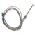 FTARP07 PT100 type M8 screw thread 5*100mm stainless steel probe 2m metal screening cable RTD temperature sensor