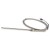 FTARP07 PT100 type M8 screw thread 5*150mm stainless steel probe 2m metal screening cable RTD temperature sensor