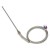 FTARP07 PT100 type M8 screw thread 5*200mm stainless steel probe 2m metal screening cable RTD temperature sensor
