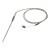 FTARP08 E type 3*100mm 321 stainless steel flexible probe 1m metal screening cable thermocouple temperature sensor