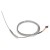 FTARP08 J type 1.5*200mm 321 stainless steel flexible probe 1.5m metal screening cable sheathed thermocouple temperature sensor