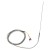 FTARP08 J type 1.5*250mm 321 stainless steel flexible probe 2m metal screening cable sheathed thermocouple temperature sensor