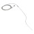 FTARP08 J type 1.5*350mm 321 stainless steel flexible probe 2m metal screening cable sheathed thermocouple temperature sensor