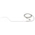 FTARP08 J type 1.5*350mm 321 stainless steel flexible probe 2m metal screening cable sheathed thermocouple temperature sensor