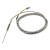 FTARP08 J type 1.5*50mm 321 stainless steel flexible probe 2m metal screening cable sheathed thermocouple temperature sensor
