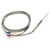 FTARP08 J type 1.5*50mm 321 stainless steel flexible probe 2m metal screening cable sheathed thermocouple temperature sensor