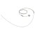 FTARP08 J type 1*500mm 321 stainless steel flexible probe 1.5m metal screening cable sheathed thermocouple temperature sensor