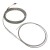 FTARP08 J type 2*1000mm 321 stainless steel flexible probe 3m metal screening cable sheathed thermocouple temperature sensor
