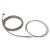 FTARP08 J type 2*1000mm 321 stainless steel flexible probe 3m metal screening cable sheathed thermocouple temperature sensor