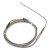 FTARP08 J type 2*200mm 321 stainless steel flexible probe 1.5m metal screening cable sheathed thermocouple temperature sensor