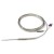 FTARP08 J type 2*50mm 321 stainless steel flexible probe 2m metal screening cable sheathed thermocouple temperature sensor