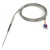 FTARP08 J type 2*50mm 321 stainless steel flexible probe 2m metal screening cable sheathed thermocouple temperature sensor