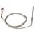 FTARP08 J type 3*100mm 321 stainless steel flexible probe 1.5m metal screening cable thermocouple temperature sensor