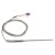 FTARP08 J type 3*100mm 321 stainless steel flexible probe 1.5m metal screening cable thermocouple temperature sensor