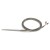FTARP08 J type 4*100mm 321 stainless steel flexible probe 3m metal screening cable sheathed thermocouple temperature sensor