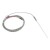 FTARP08 K type 1.5*100mm 321 stainless steel flexible probe 2m metal screening cable thermocouple temperature sensor