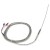 FTARP08 K type 1.5*200mm 321 stainless steel flexible probe 1.5m metal screening cable thermocouple temperature sensor