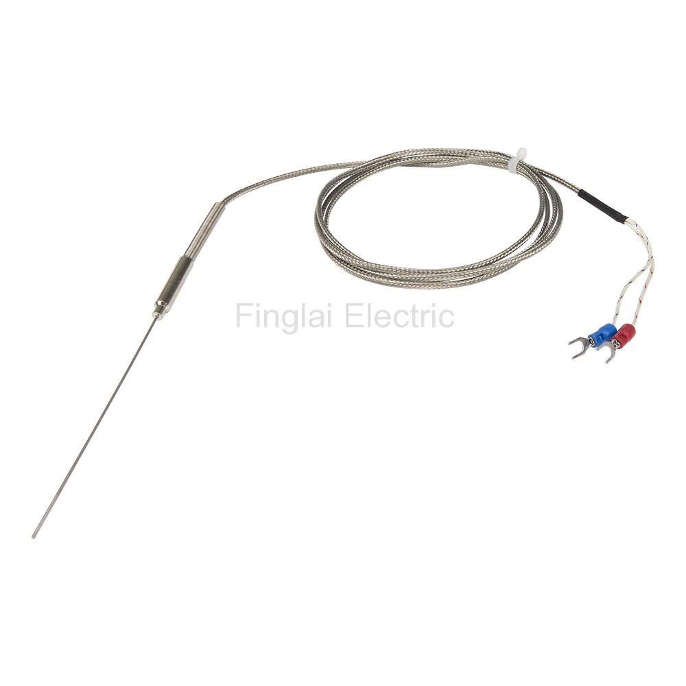 New 1pcs 3M Thermocouple Cable K type 100mm Probe Sensor High Temperature #^ 