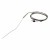 FTARP08 K type 1*200mm 321 stainless steel flexible probe 1.5m metal screening cable thermocouple temperature sensor
