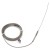 FTARP08 K type 1*200mm 321 stainless steel flexible probe 5m metal screening cable sheathed thermocouple temperature sensor