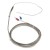 FTARP08 K type 1*300mm 321 stainless steel flexible probe 1.5m metal screening cable sheathed thermocouple temperature sensor