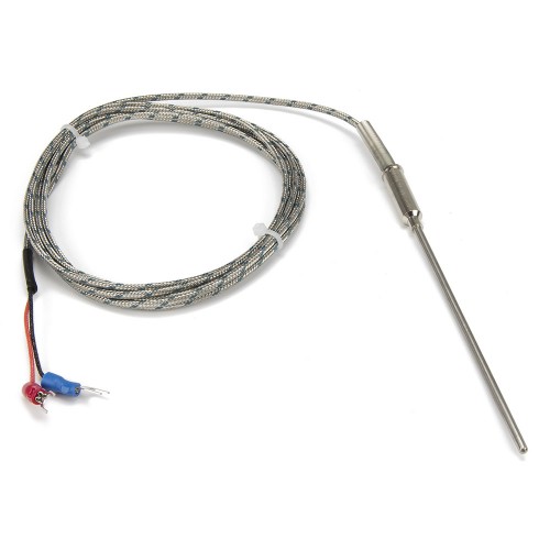 FTARP08 K type 3*100mm 321 stainless steel flexible probe 2.5m metal screening cable thermocouple temperature sensor