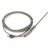 FTARP08 K type 3*100mm 321 stainless steel flexible probe 2m metal screening cable thermocouple temperature sensor