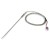 FTARP08 K type 3*150mm 321 stainless steel flexible probe 1.5m metal screening cable thermocouple temperature sensor