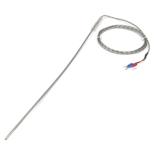 FTARP08 K type 1.5m metal screening cable 3mm diameter 300mm flexible 321 stainless steel probe thermocouple temperature sensor