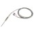 FTARP08 K type 4*40mm 321 stainless steel flexible probe 2m metal screening cable thermocouple temperature sensor