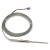 FTARP08 K type 3*50mm 321 stainless steel flexible probe 3m metal screening cable thermocouple temperature sensor
