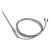 FTARP08 K type 4*150mm 321 stainless steel flexible probe 1.5m metal screening cable thermocouple temperature sensor