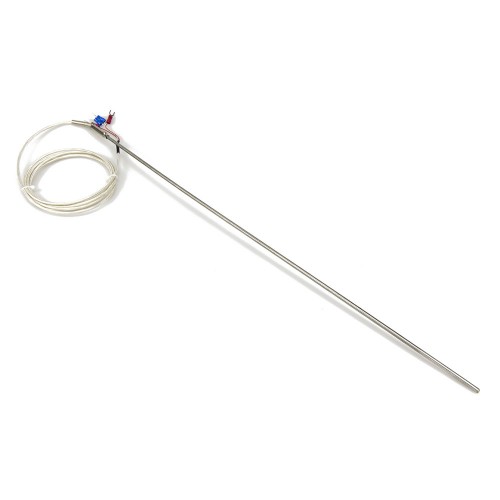 FTARP08 PT100 type A grade 4*500mm 316L stainless steel flexible probe 4 wires 2m PTFE cable RTD temperature sensor