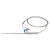 FTARP08 PT100 type A grade 3*100mm 321 stainless steel flexible probe 1m metal screening cable RTD temperature sensor