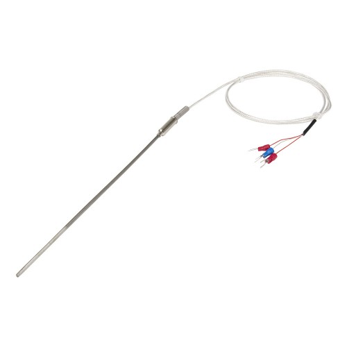 FTARP08 PT100 type A grade 3*200mm 321 stainless steel flexible probe 1m PTFE cable RTD temperature sensor