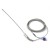 FTARP08 PT100 type A grade 3*300mm 321 stainless steel flexible probe 3m metal screening cable RTD temperature sensor
