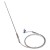 FTARP08 PT100 type A grade 3*400mm 321 stainless steel flexible probe 1m metal screening cable RTD temperature sensor