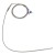FTARP08 PT100 type A grade 3*500mm 321 stainless steel flexible probe 2m metal screening cable sheathed RTD temperature sensor