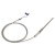 FTARP08 PT100 type A grade 4*100mm 321 stainless steel flexible probe 1m metal screening cable RTD temperature sensor