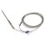 FTARP08 PT100 type A grade 4*100mm 321 stainless steel flexible probe 2m metal screening cable RTD temperature sensor