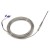 FTARP08 PT100 type A grade 4*100mm 321 stainless steel flexible probe 7m metal screening cable sheathed RTD temperature sensor